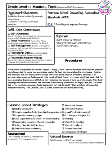 Worksheet Sample